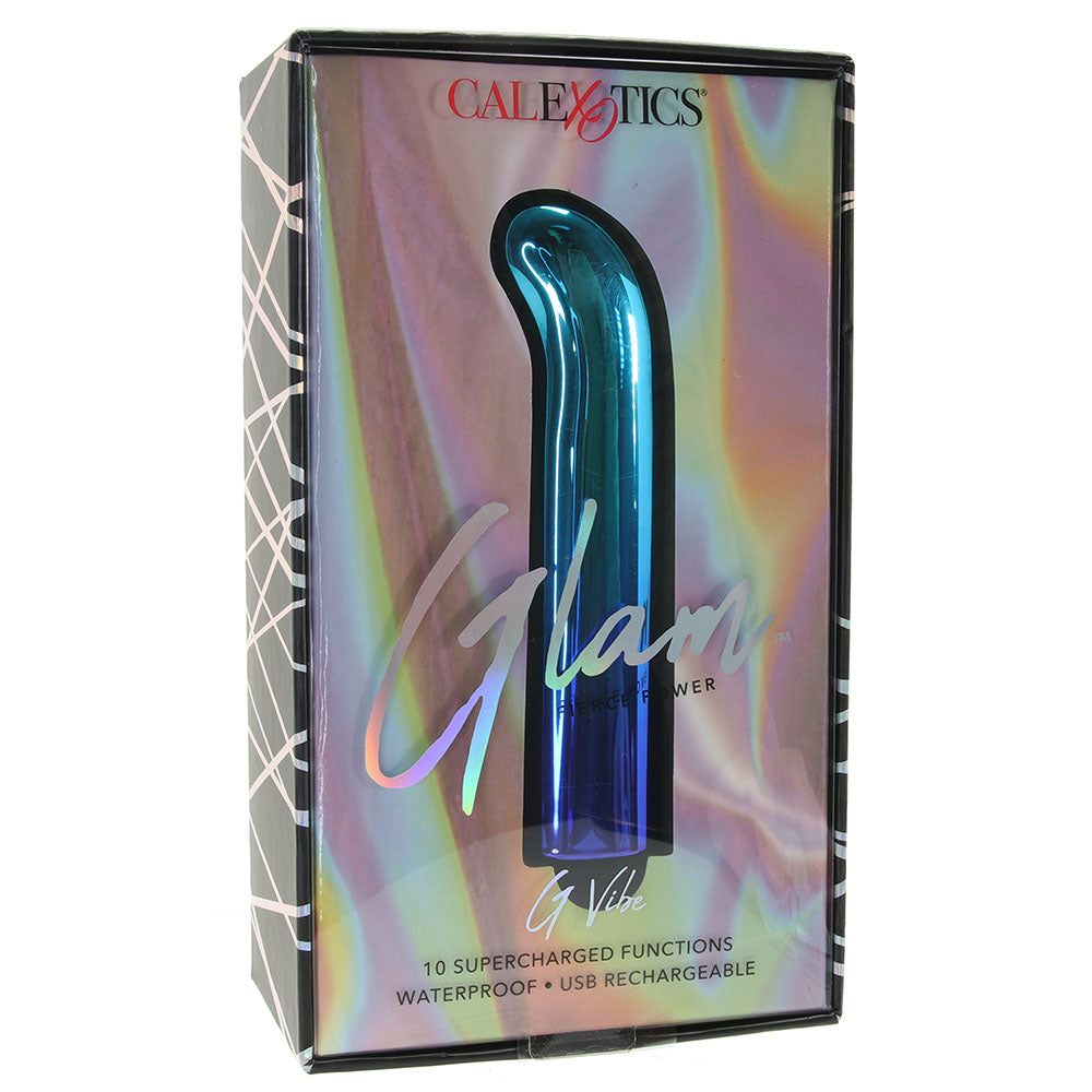 Glam Fierce Power Rechargeable G-Vibe in Blue