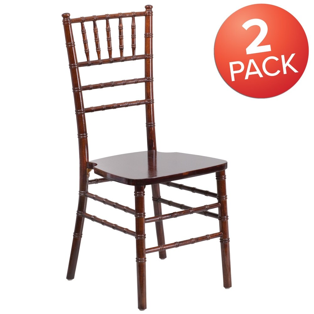 Chiavari Lightweight Wood Chair (Set of 2)