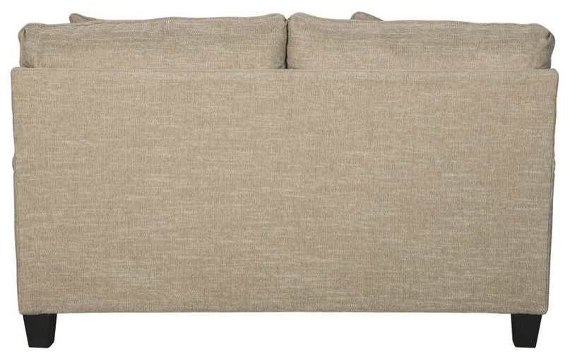 Signature Design by Ashley Almanza Loveseat in Wheat   Transitional   Loveseats   by Homesquare  Houzz