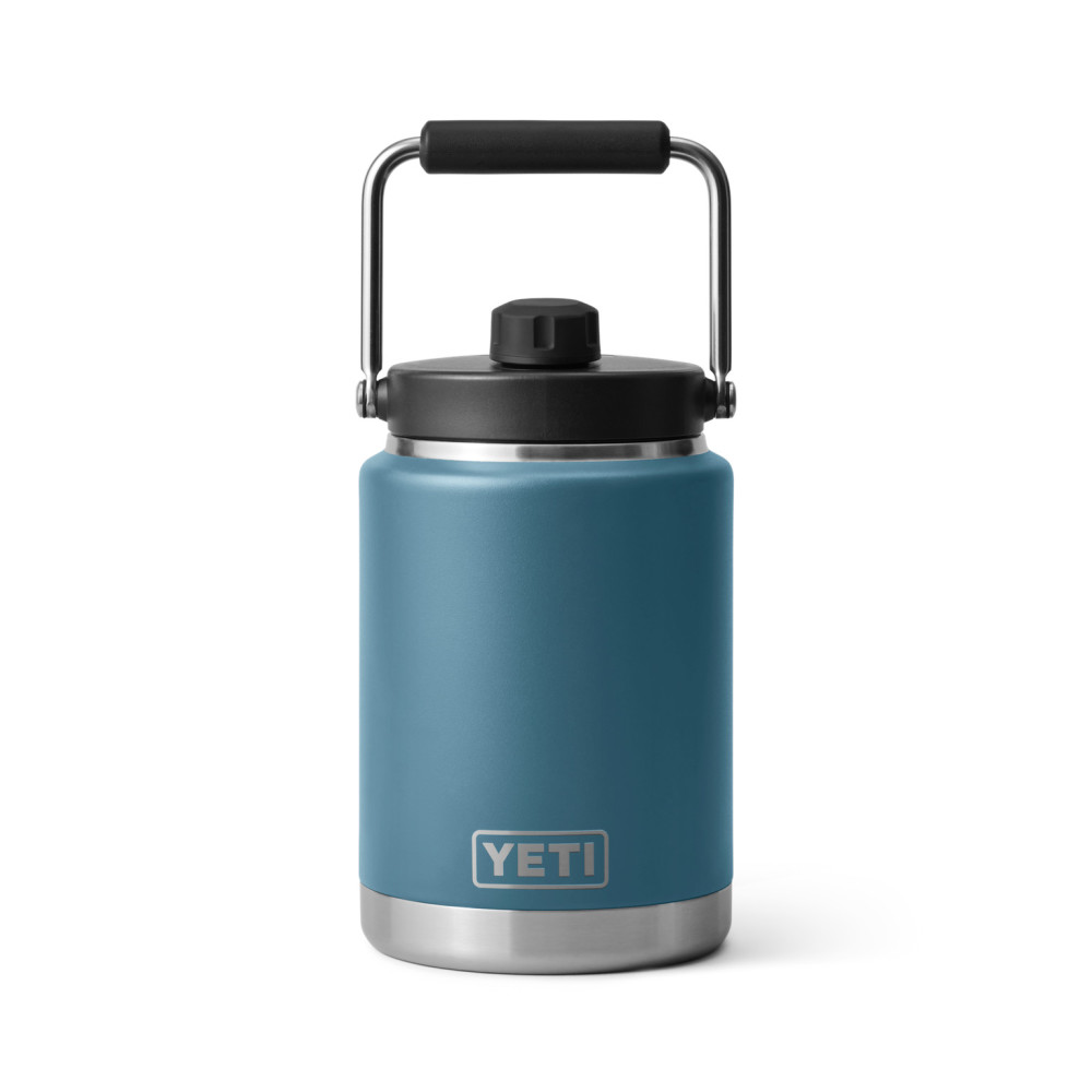 Yeti Rambler Half Gallon Jug Nordic Blue