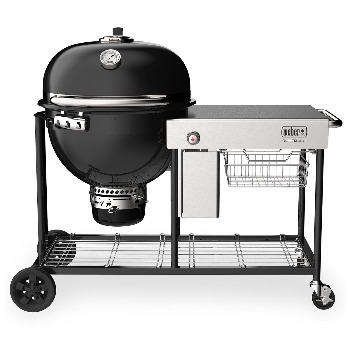 Weber Summit 24-Inch Kamado S6 Charcoal Grill Center