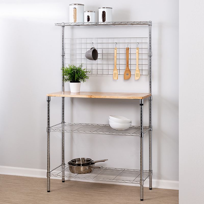 Honey-Can-Do 2 Shelf Urban Baker's Rack