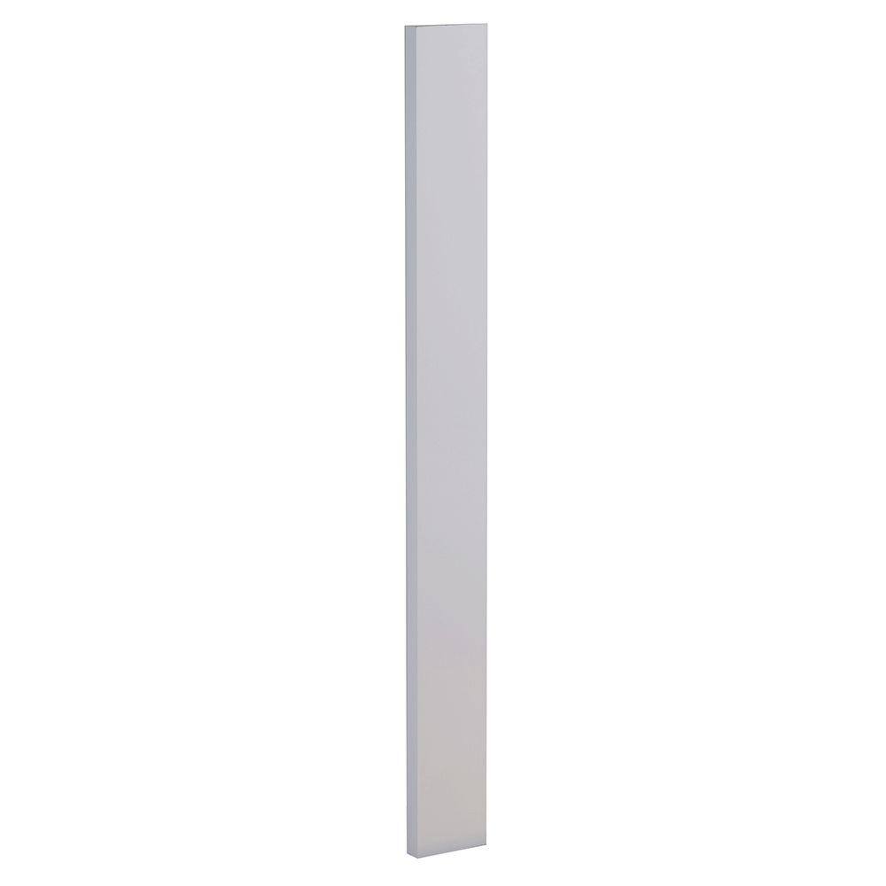 Home Decorators Collection Assembled Newport Pacific White 3x36x0.75 in. Filler Strip FS36-PW