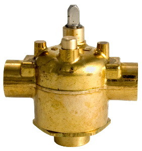 Erie Controls VT3213 1/2 Sweat 3 Way Zone Valve B...