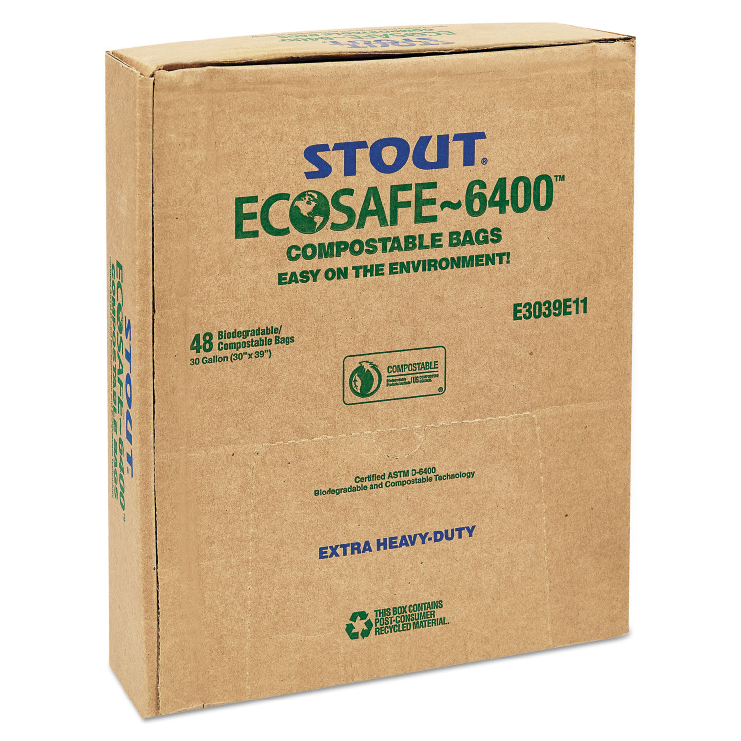 EcoSafe-6400 Bags by Stoutandreg; by Envisionandtrade; STOE3039E11