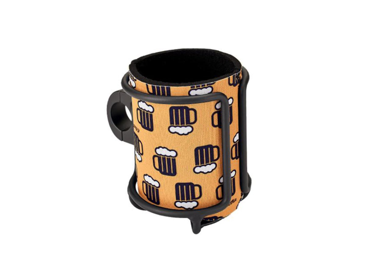 Electra Can Holder with Koozie - Yellow Koozie