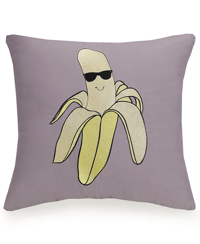 Urban Playground Cool Banana Decorative Pillow