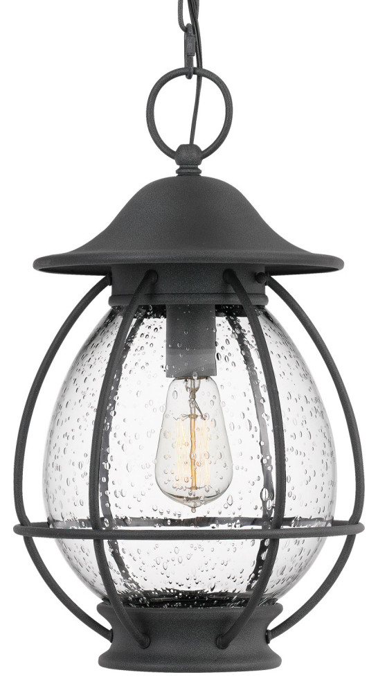 Roseto QZP9817 Wheeler 1 Light 11 quotW Outdoor Pendant   Beach Style   Outdoor Hanging Lights   by Buildcom  Houzz