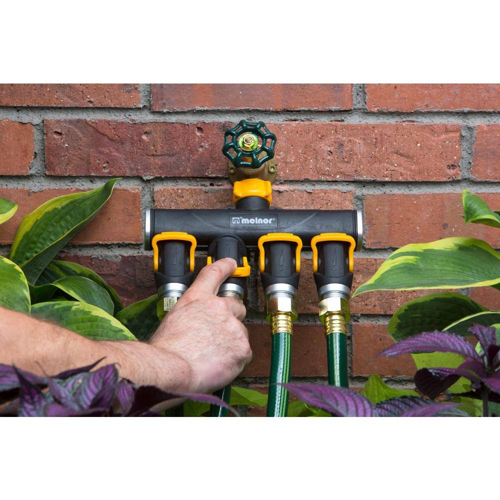 Melnor 4-Way Lever Flow-Thru Valve 357HD