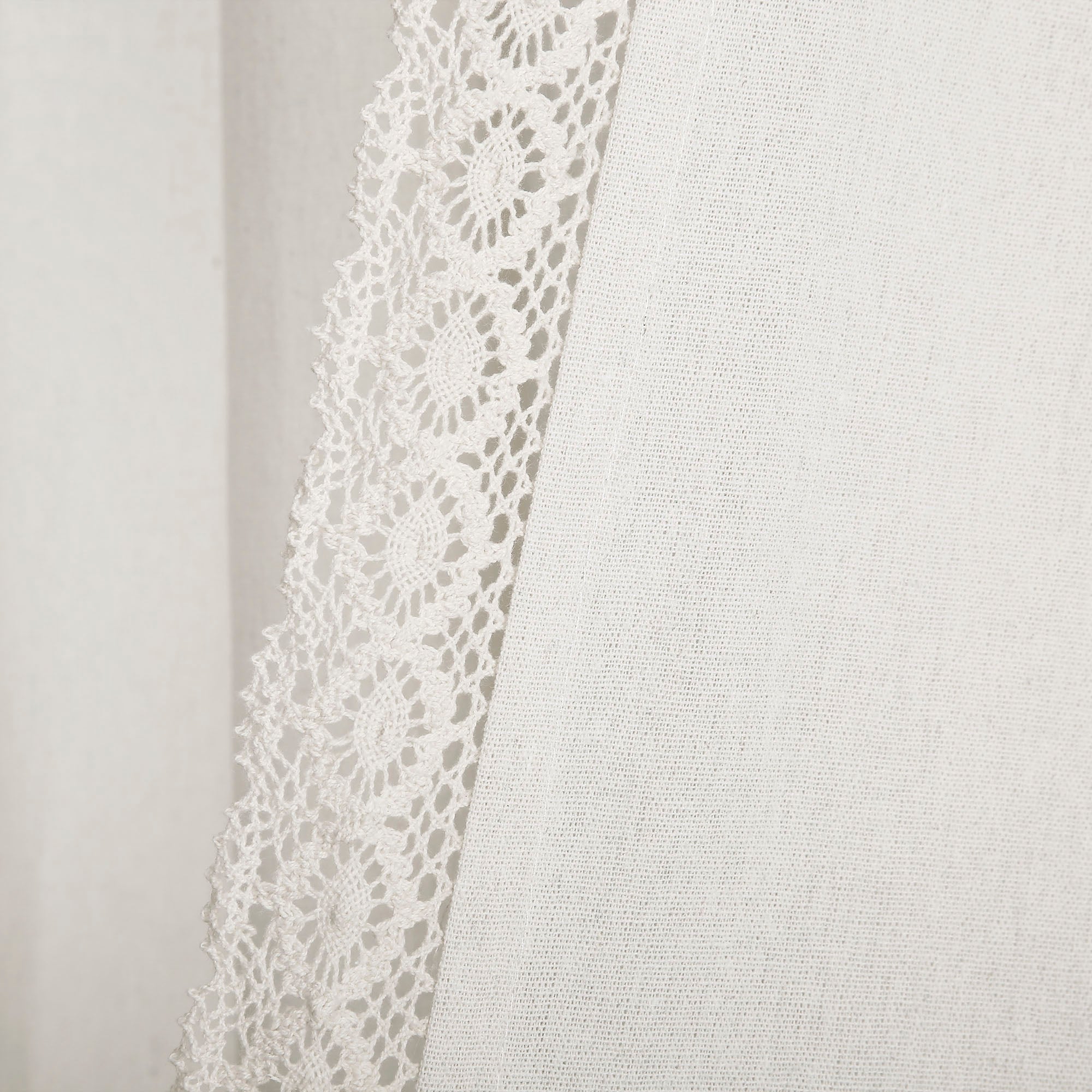 Rosalie Faux Linen Valance