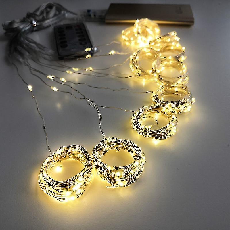 300 Led Curtain String Lights Wedding Party Home Garden Bedroom Outdoor Interior Wall Decoration