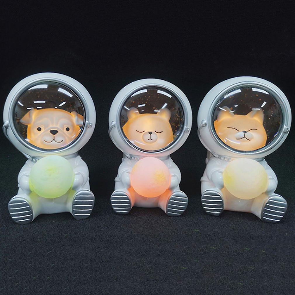 Astronaut Night Light Cute Pet Home Decoration