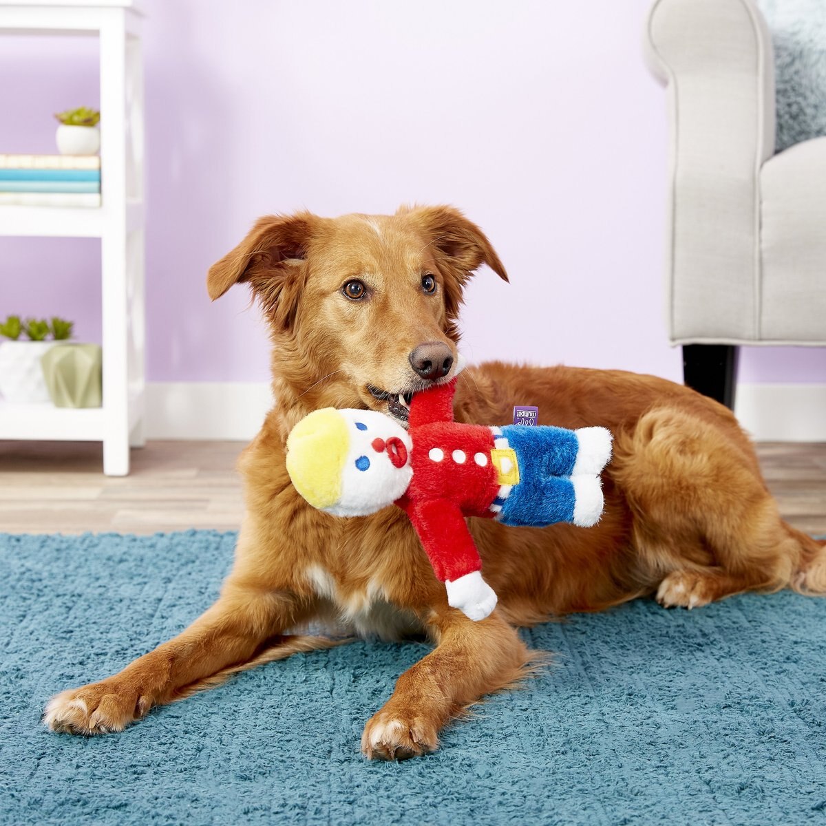 Multipet Mr. Bill Plush Dog Toy