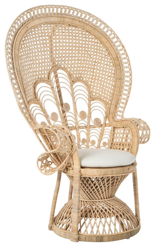 Lady Peacock Chair  Rattan   Tropical   Armchairs And Accent Chairs   by KOUBOO  Houzz