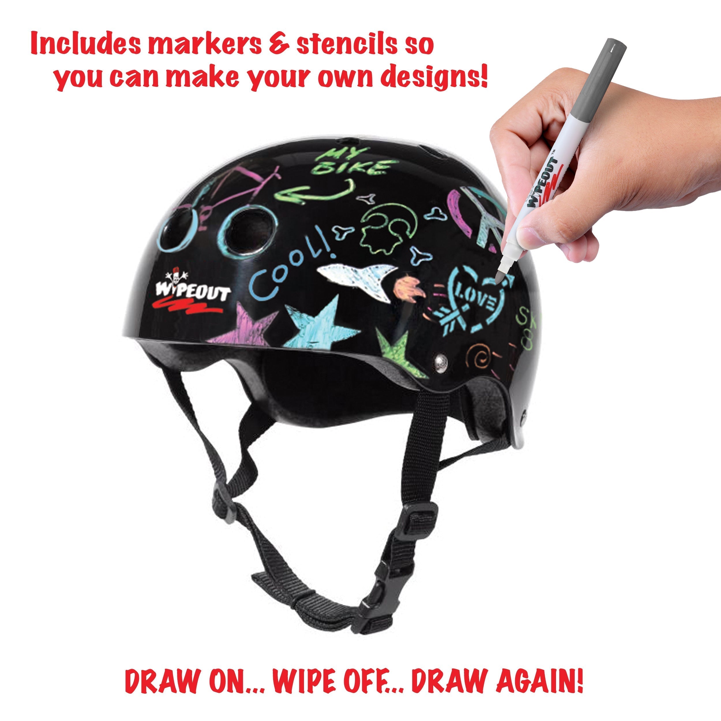 Wipeout™ Dry Erase Helmet