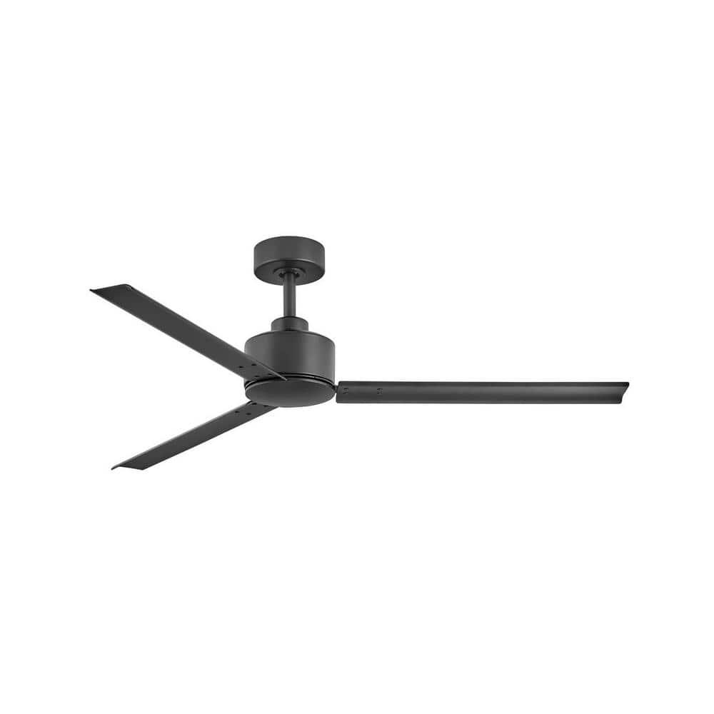 HINKLEY Hinkley Indy 56  4Speed IndoorOutdoor Ceiling Fan Matte Black