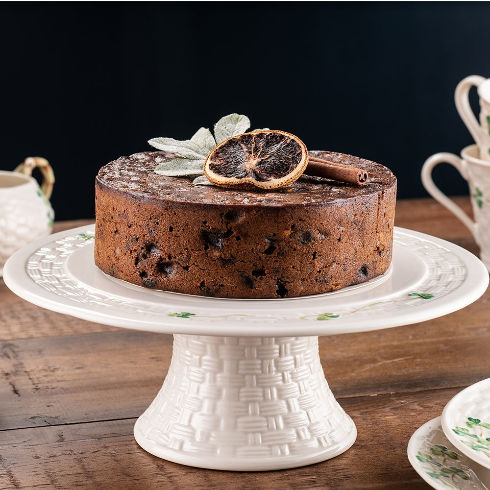 Belleek Classic Shamrock Cake Stand