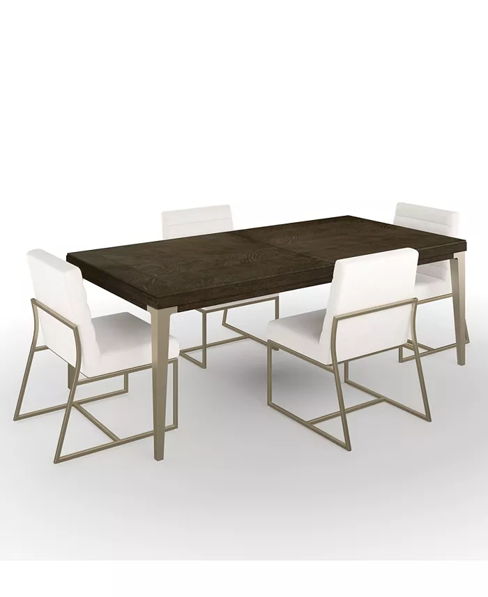 Drew and Jonathan Home Drew and Jonathan Boulevard Dining 5-Pc Set (Rectangular Table + 4 Side Chairs)