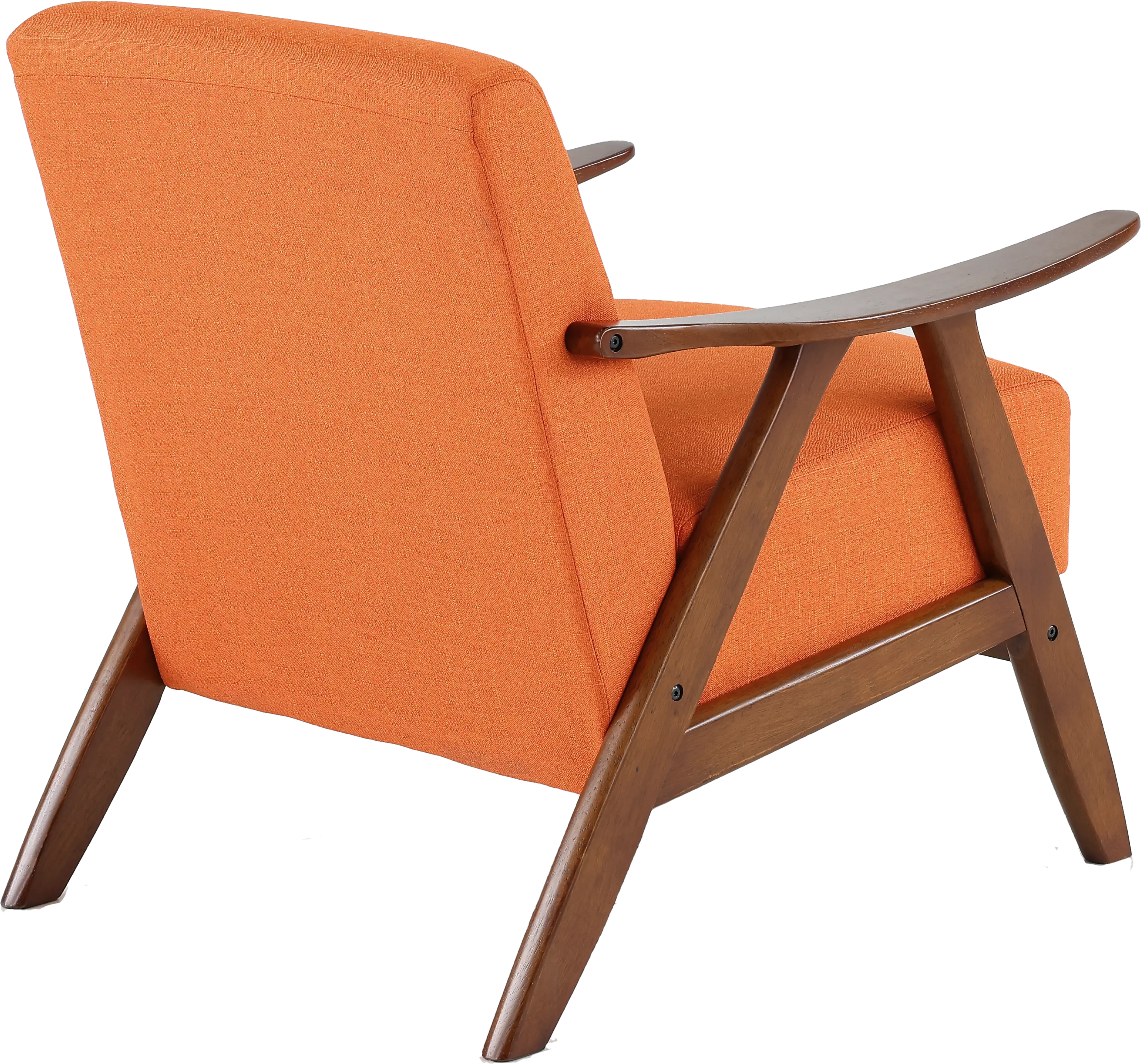 Damala Orange Accent Chair