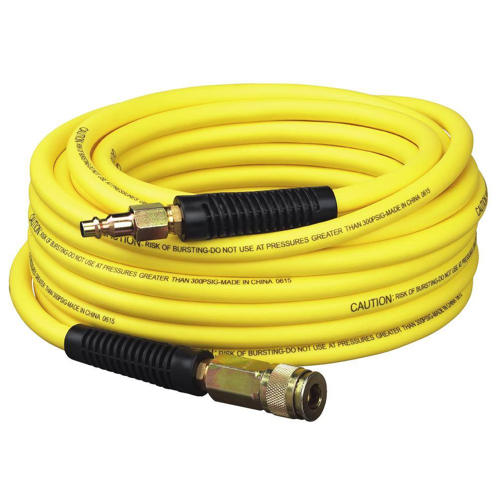 DW 38 in. Pneumatic Ratchet and 50 ft. x 14 in. Air Hose DWMT70776W1450D