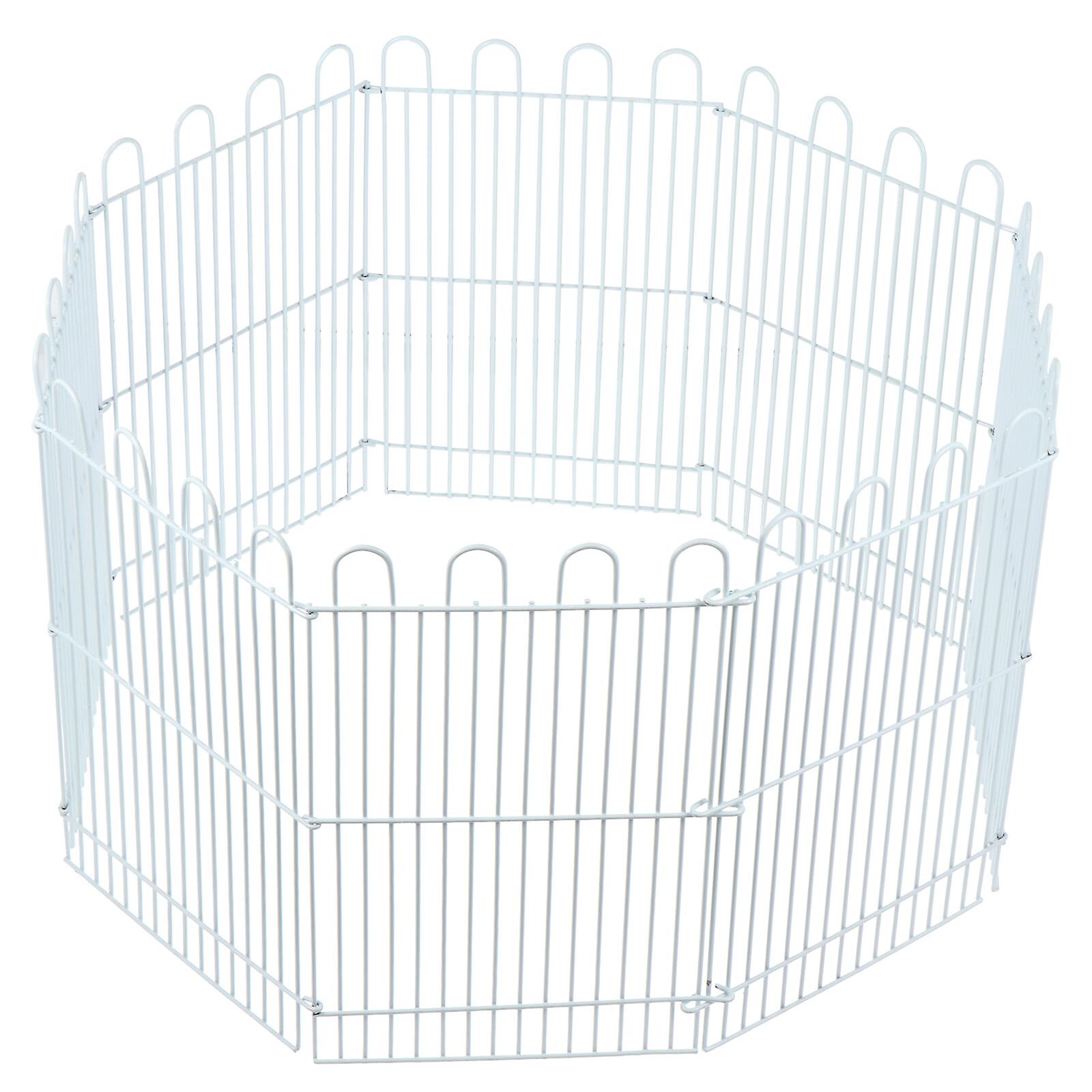 1 Set Guinea Pig Cage Rabbit Cage Playpen Small Animal Pet Playground Fence