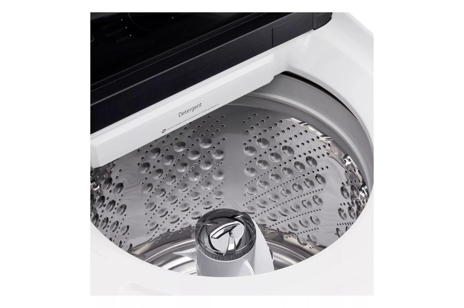 Lg WT8405CW 5.3 Cu. Ft. Mega Capacity Smart Top Load Washer With 4-Way® Agitator, Easyunload™ & Ai Sensing