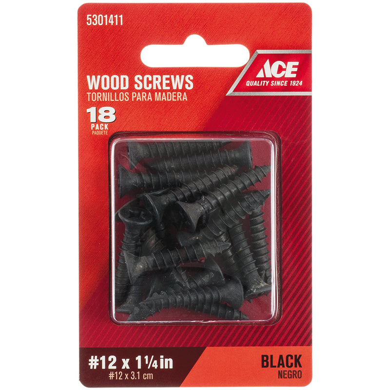 WOOD SCREW #12 1-1/4