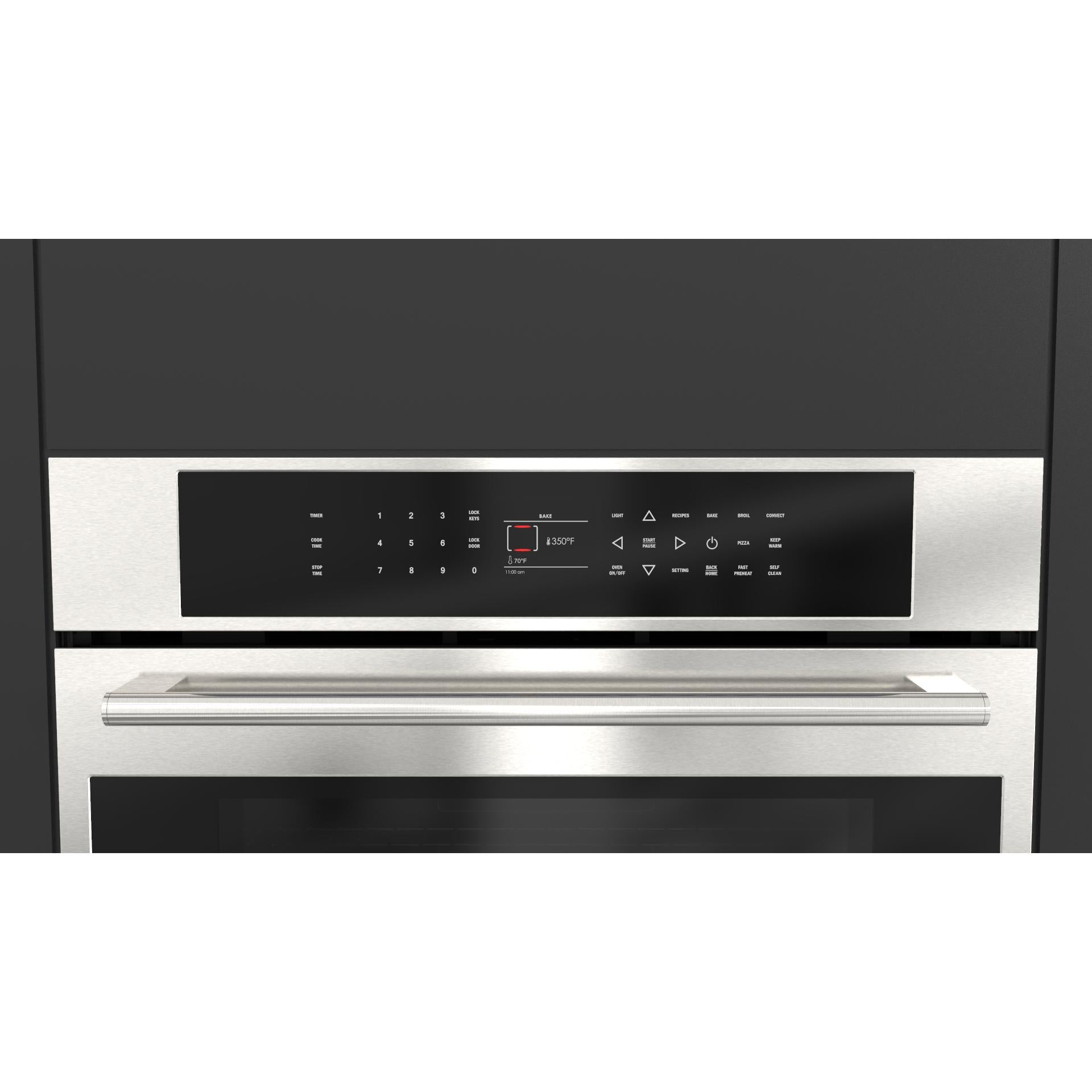 Fulgor Milano 30-inch, 4.4 cu.ft. Built-in Single Wall Oven with Convection Technology F7SP30S1