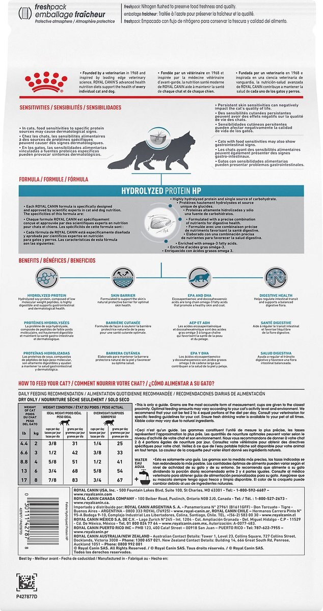 Royal Canin Veterinary Diet Adult Hydrolyzed Protein Dry Cat Food