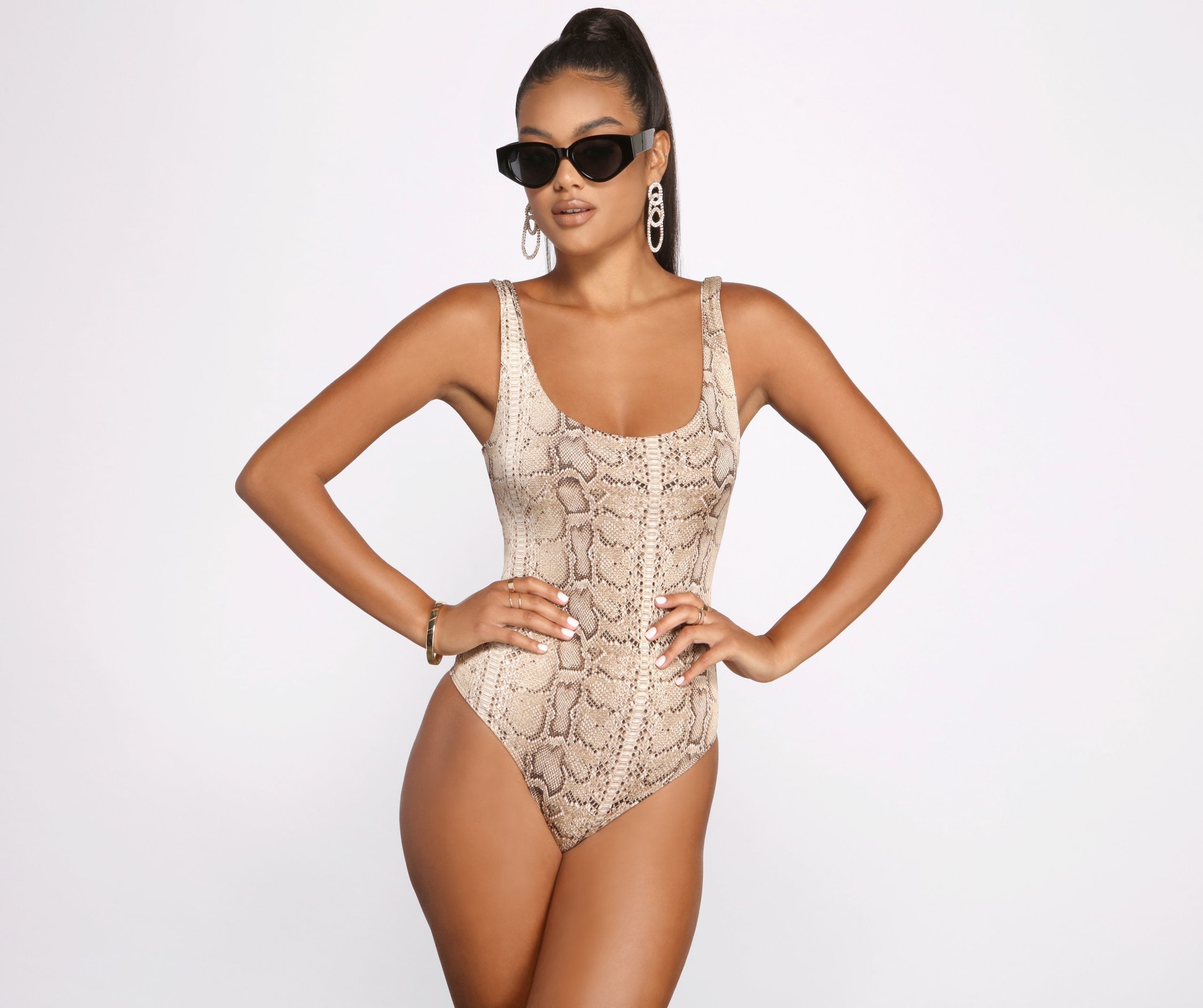 Wild Thing Animal Print Bodysuit