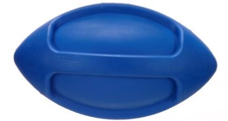 JW Pet Company iSqueak Funble Football Dog Toy， Medium (Colors Vary)