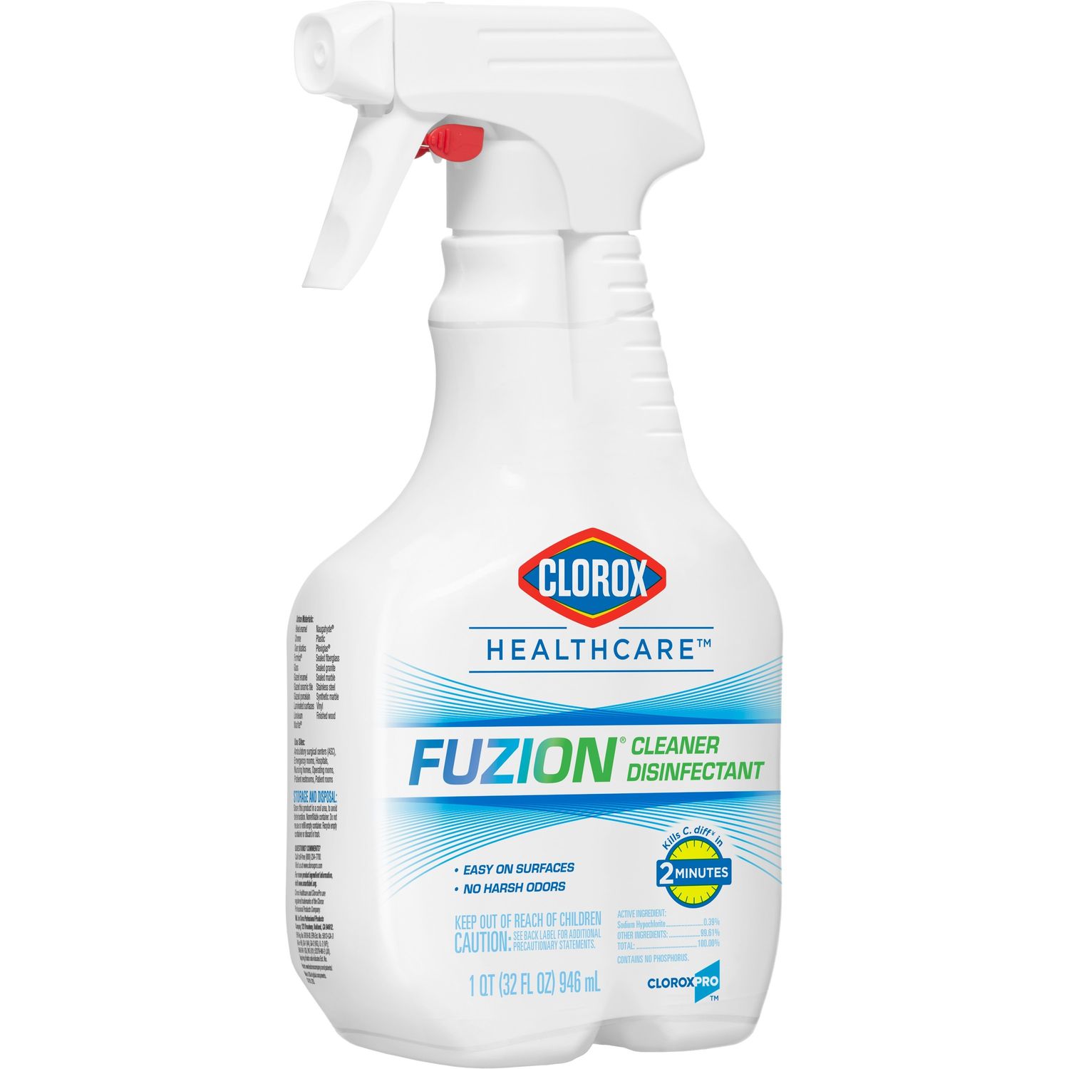 Fuzion Cleaner Disinfectant by The Clorox Company CLO31478CT