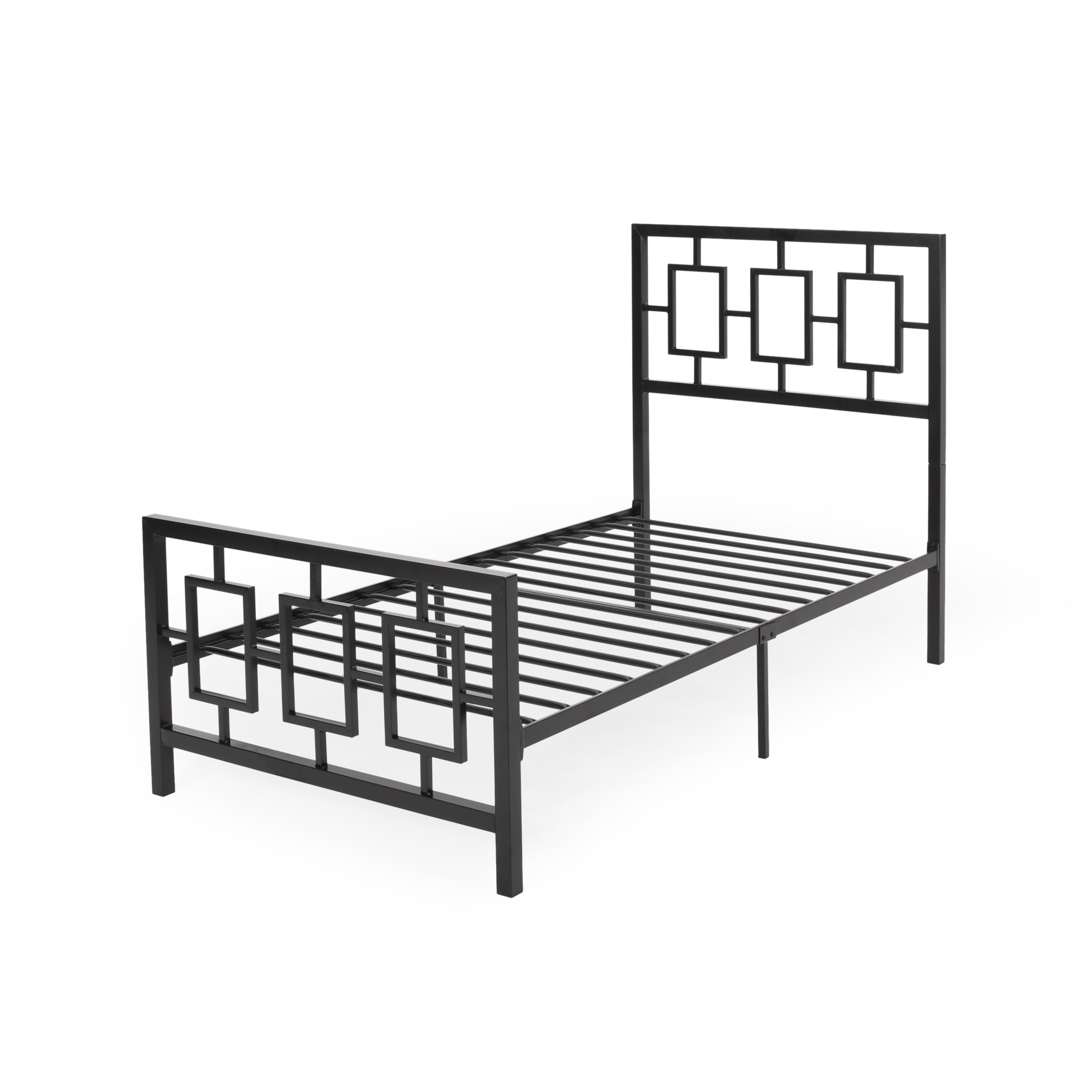 Dawn Modern Iron Twin Bed Frame