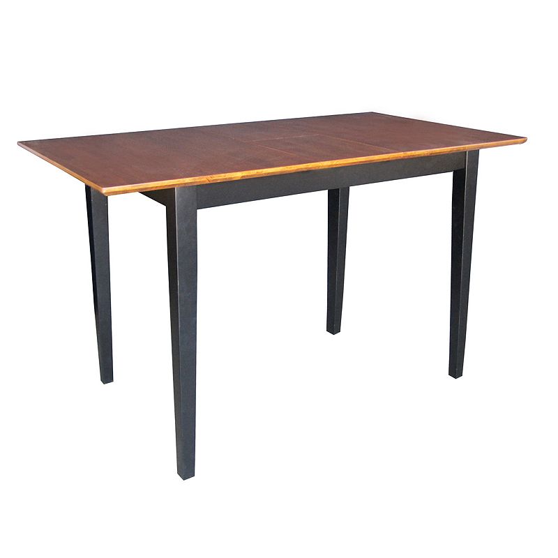 Butterfly Extension Two-Tone Counter-Height Dining Table