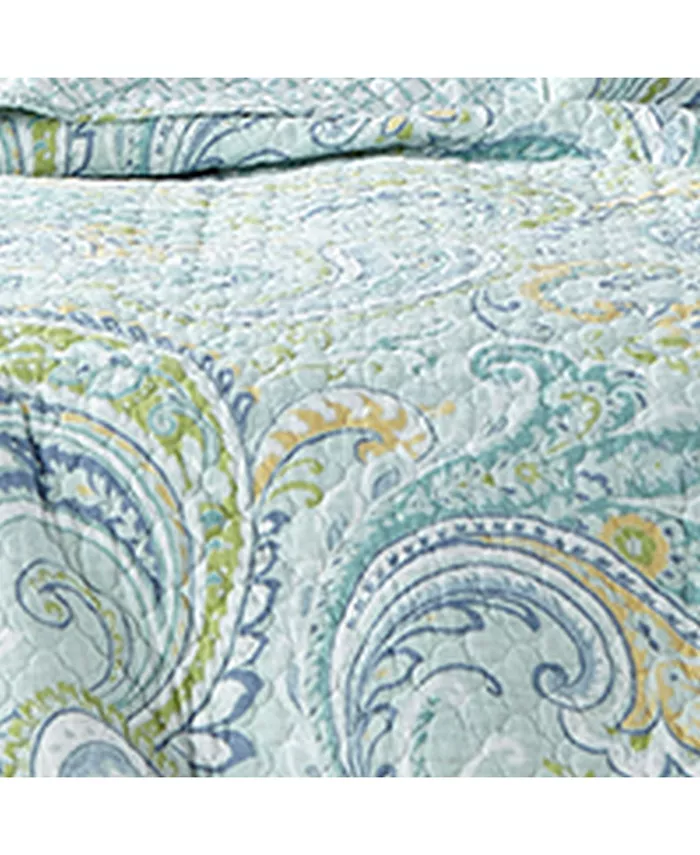 Levtex Cortona Paisley Reversible 2-Pc. Quilt Set， Twin