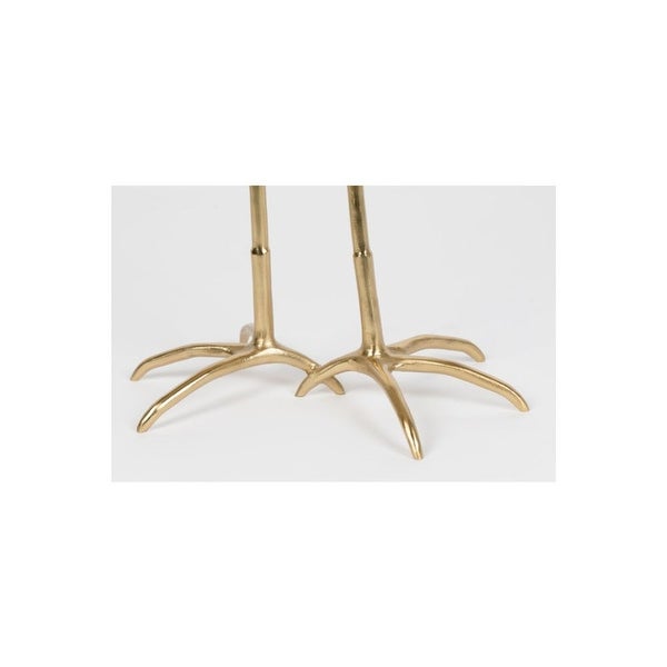 Bold Monkey The Gold Heron Gold Heron Leg Side Table