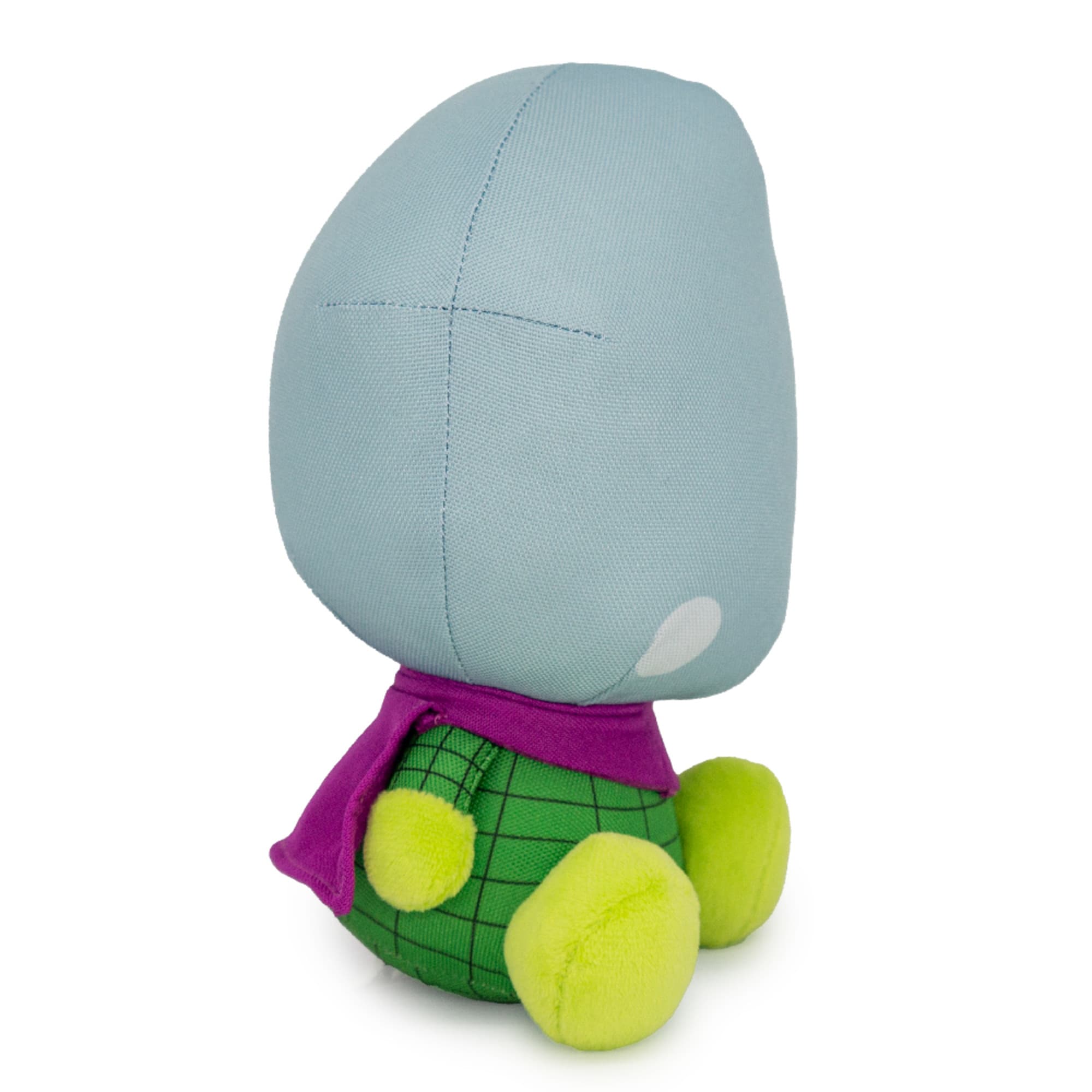 Buckle-Down Marvel Comics Mysterio Full Body Sitting Pose Plush Squeaker Dog Toy， Small