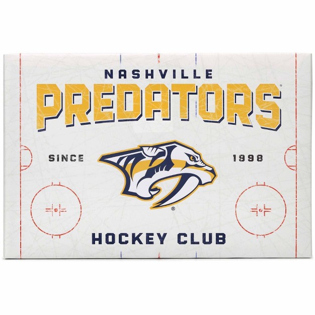 Nhl Nashville Predators Rink Canvas