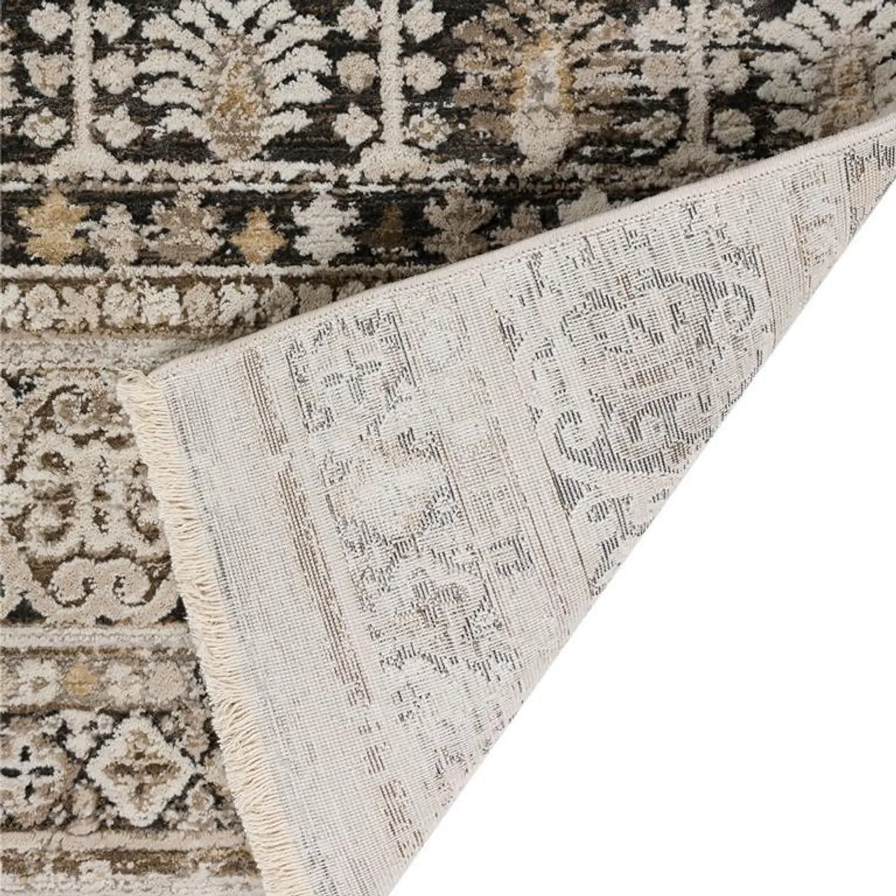 Antalya 8 x 10 Vintage Taupe Area Rug