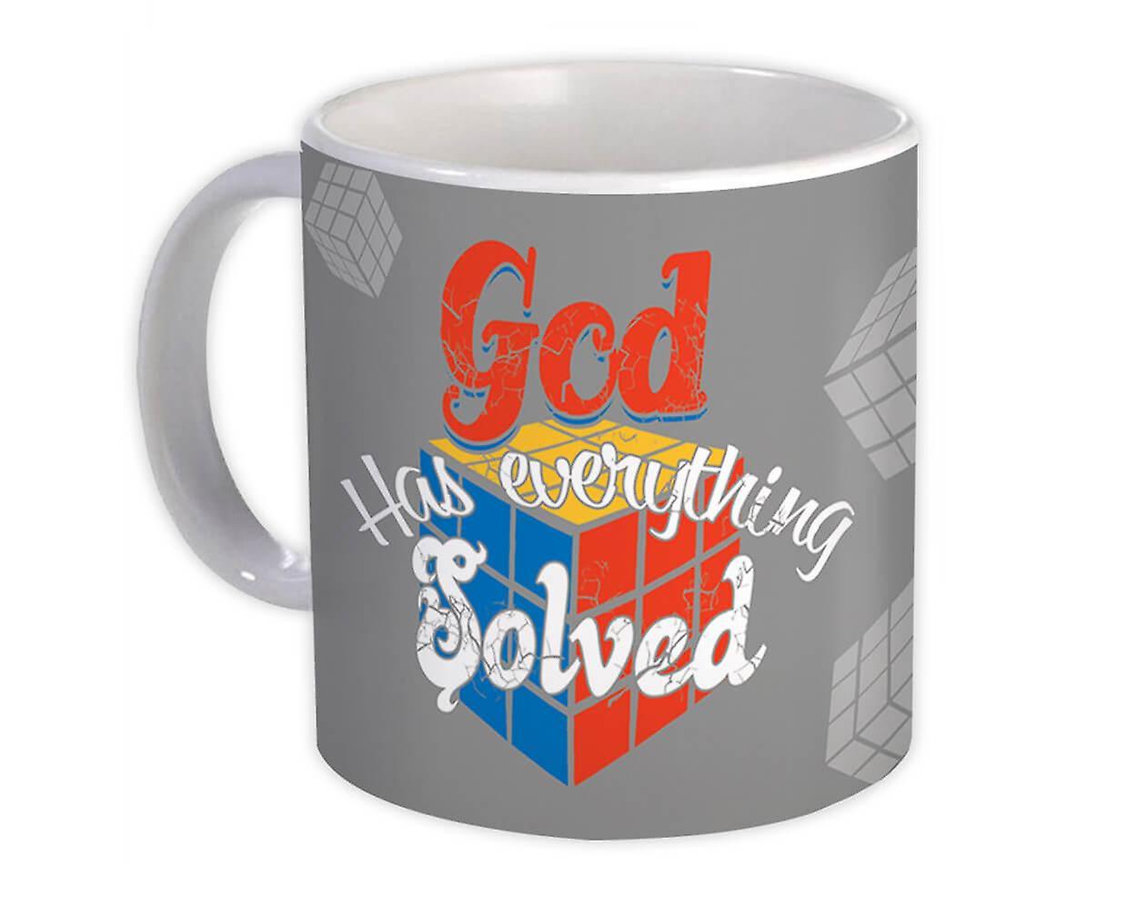 Gift Mug: God Has Everything Solved Christian