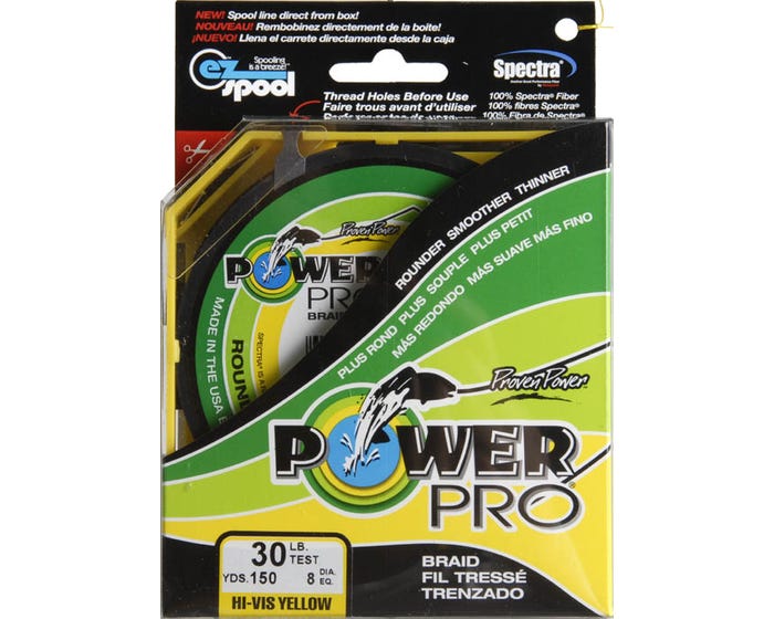 Power Pro 30 lb Test Braided Fishing Line 150 yards - 21100300150E