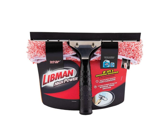 Libman Squeegee Window Washer with Microfiber