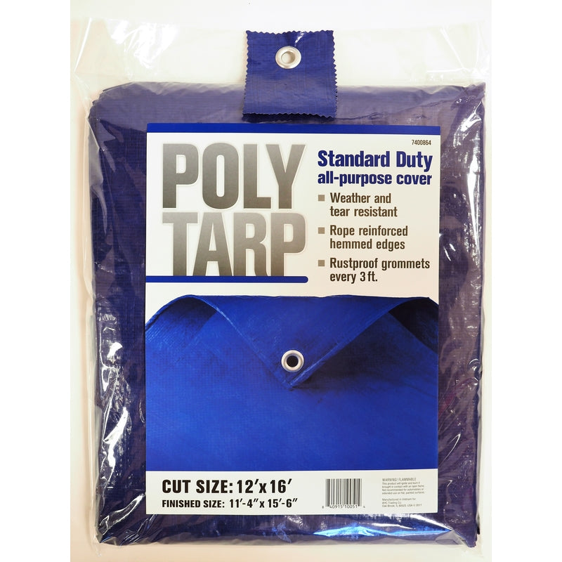 TARP POLY 12'X16' BLUE