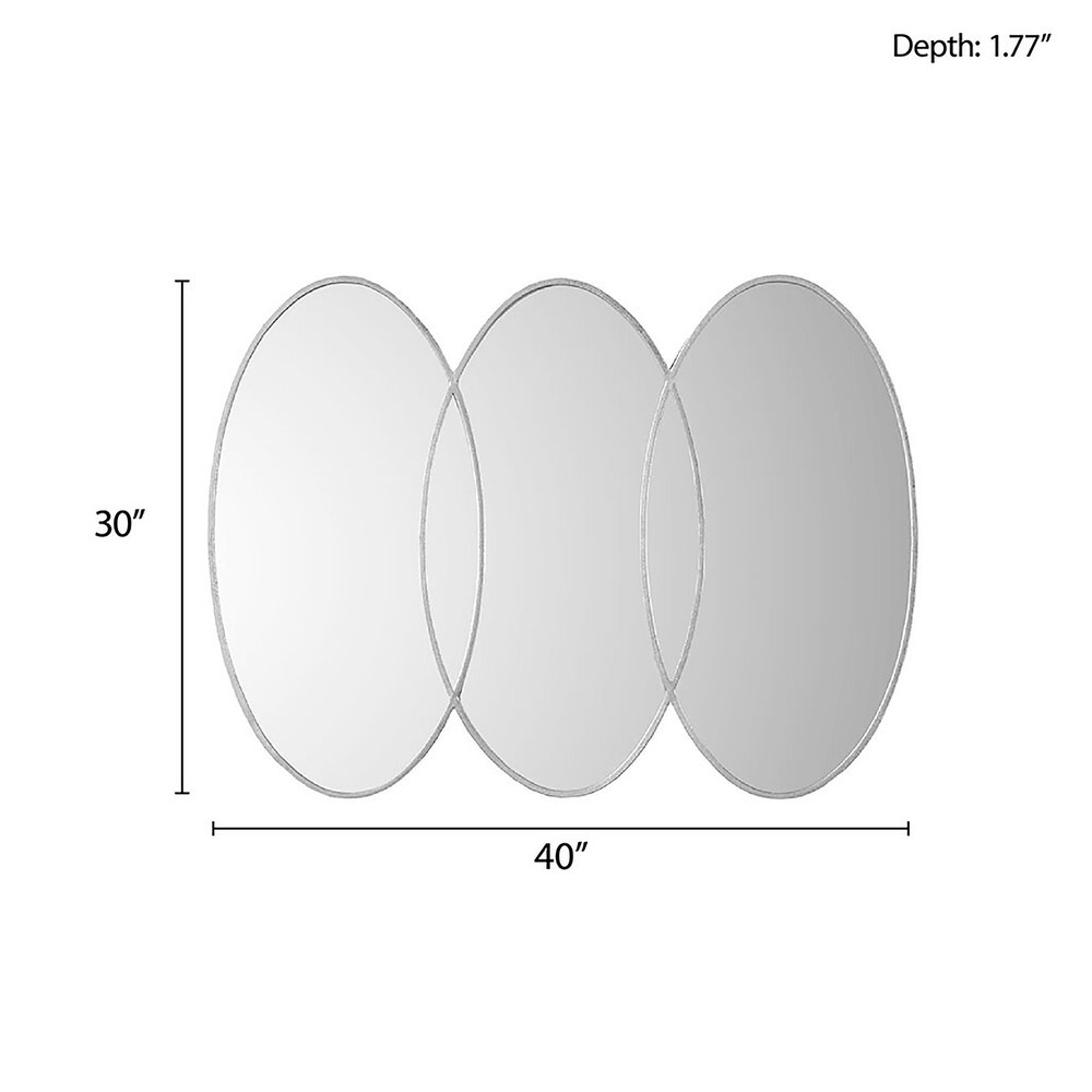 Madison Park Signature Eclipse Trio Wall Mirror   30\