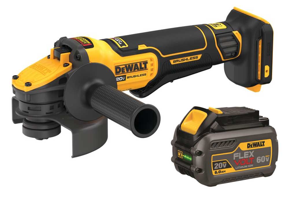 FLEXVOLT Advantage 20V MAX* 4-1/2-5 Angle Grinder ;