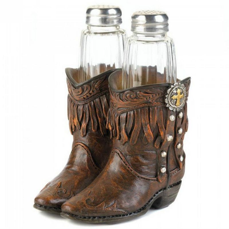 Cowboy Boots Salt and Pepper Set