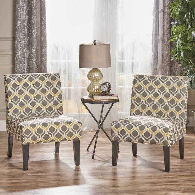 Set Of 2 Kassi Accent Chair Christopher Knight Home