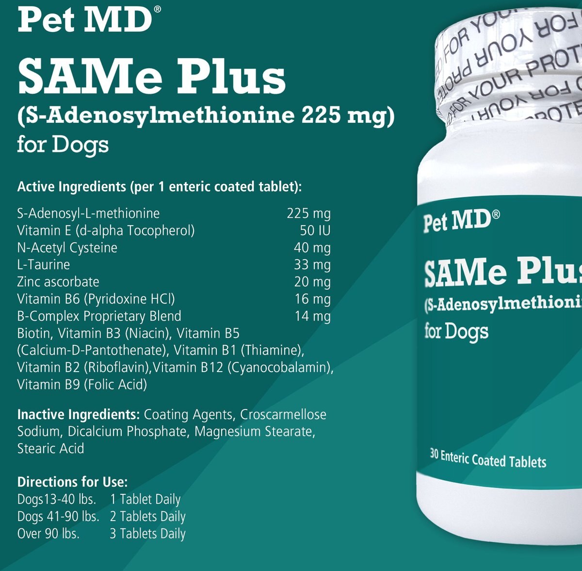 Pet MD SAMe Plus Dog Supplement