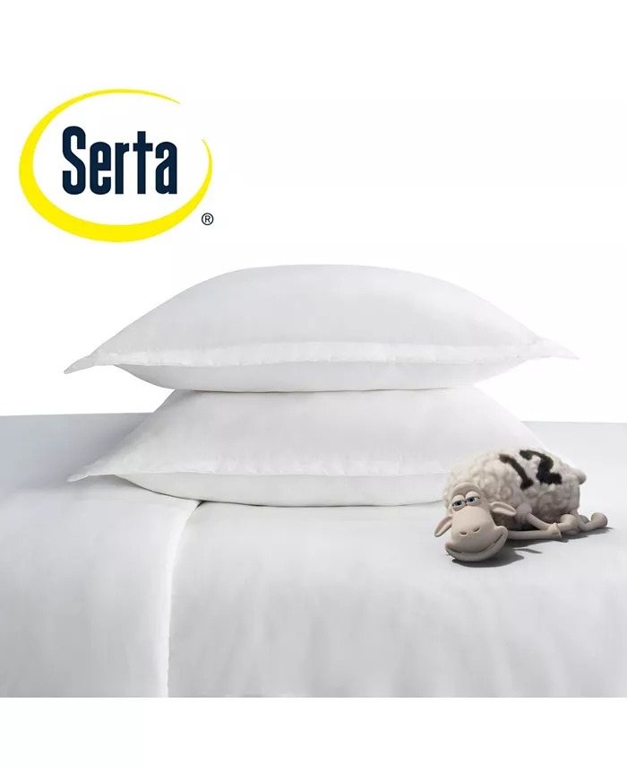 Serta Simply Clean Antimicrobial Twin and Twin Extra Long Duvet Set， 2 Piece