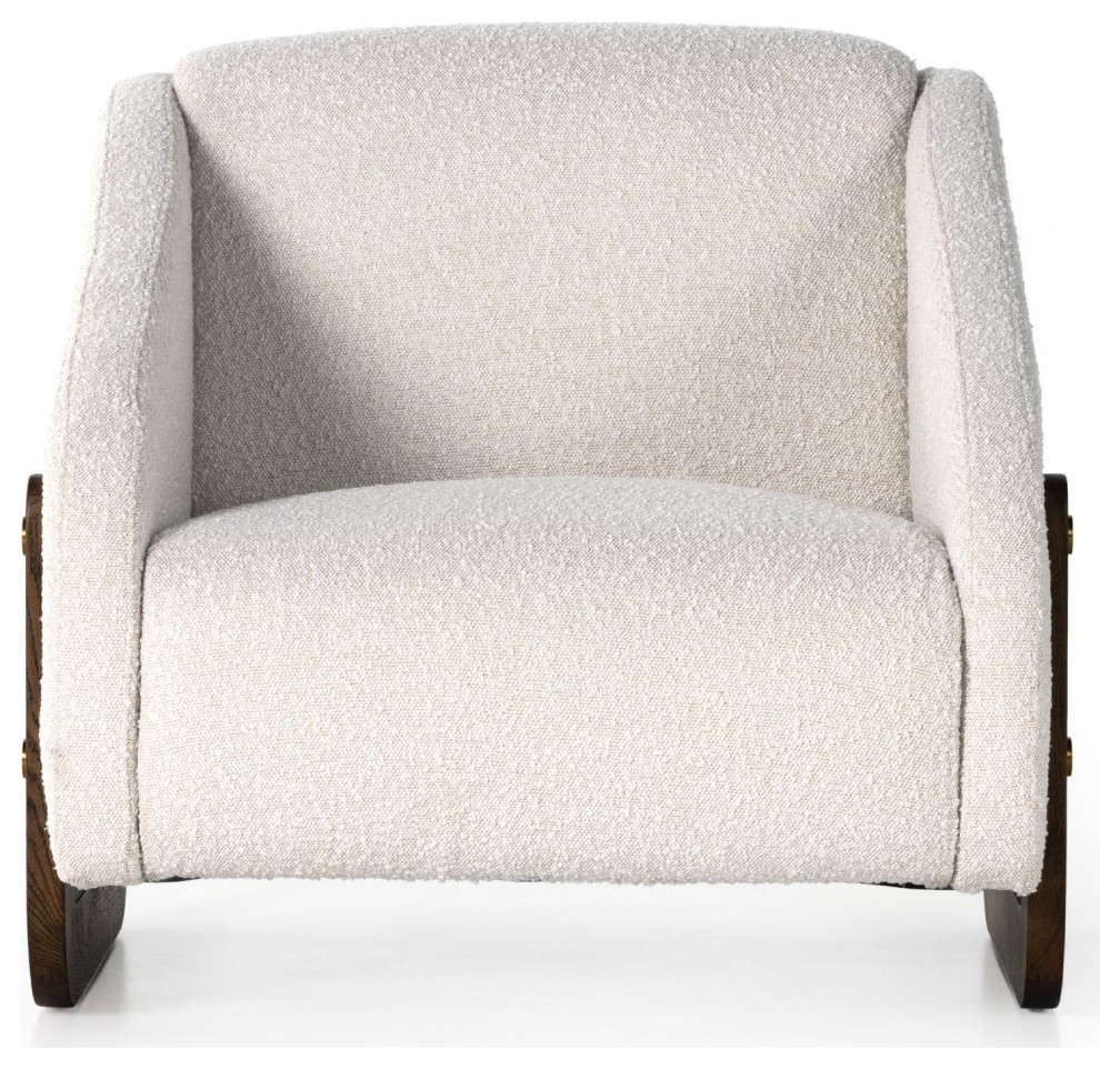 Bevan Knoll Natural Chair   Transitional   Armchairs And Accent Chairs   by Zin Home  Houzz